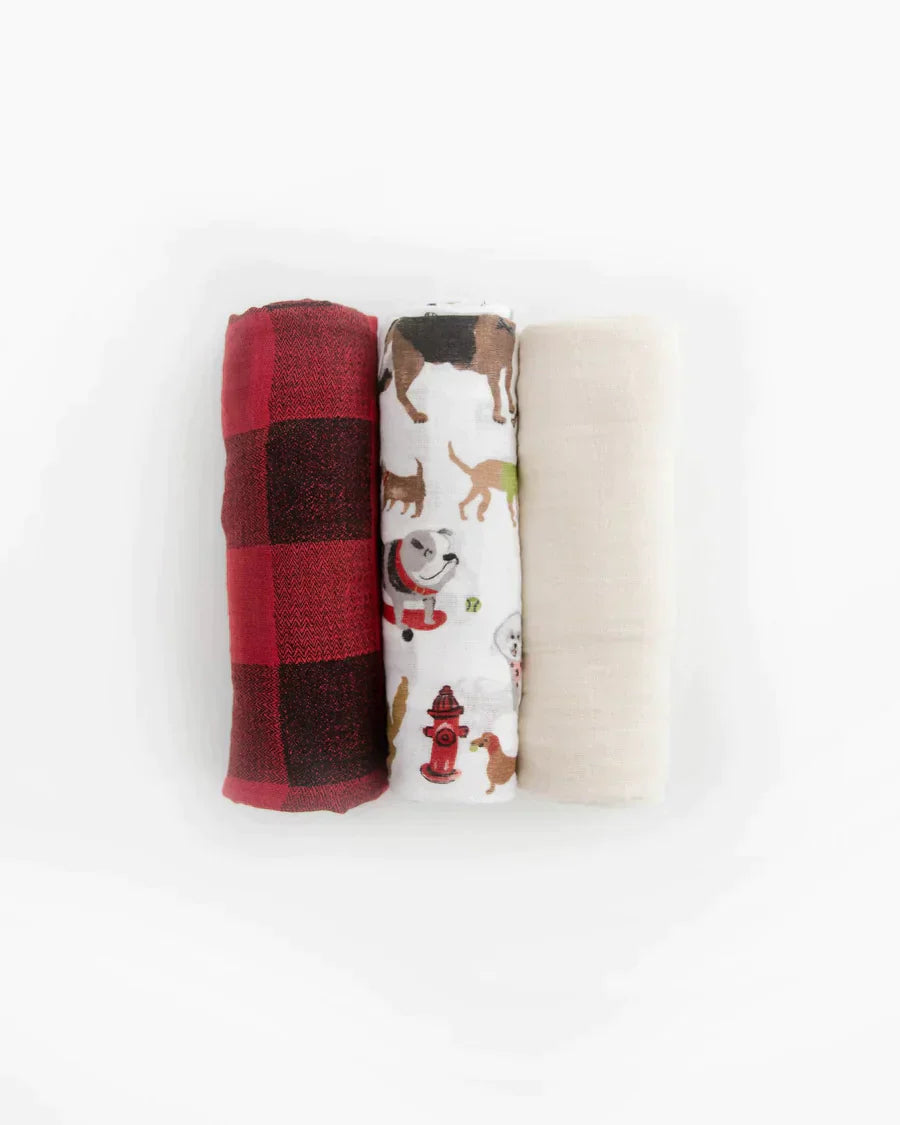 Cotton Muslin Swaddle Blanket Set
