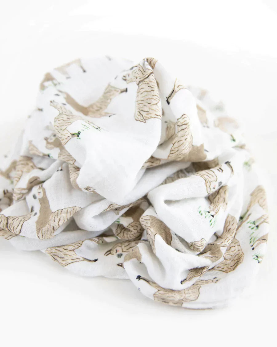 Cotton Muslin Swaddle Blanket Set