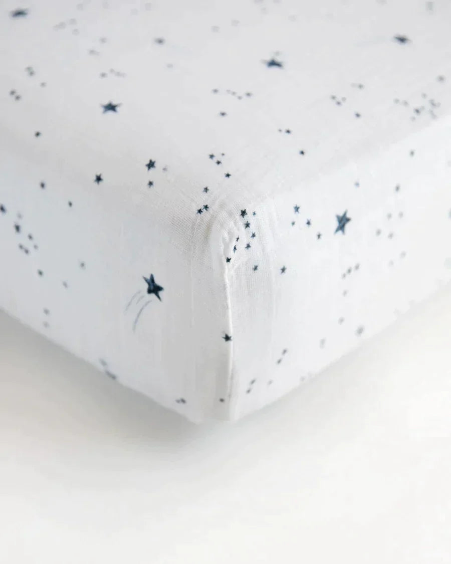 Cotton Muslin Crib Sheet