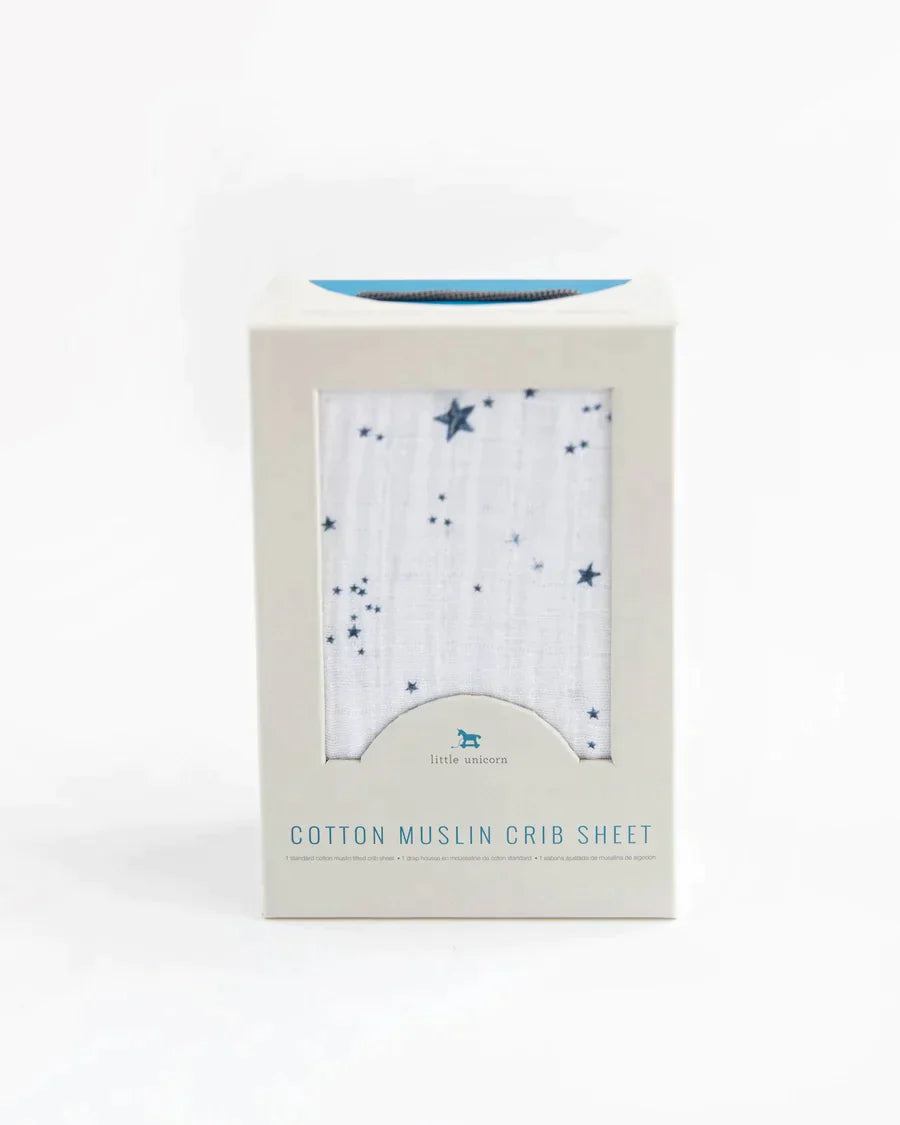 Cotton Muslin Crib Sheet