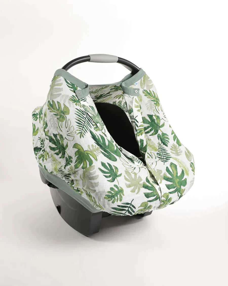 Cotton Muslin Car Seat Canopy