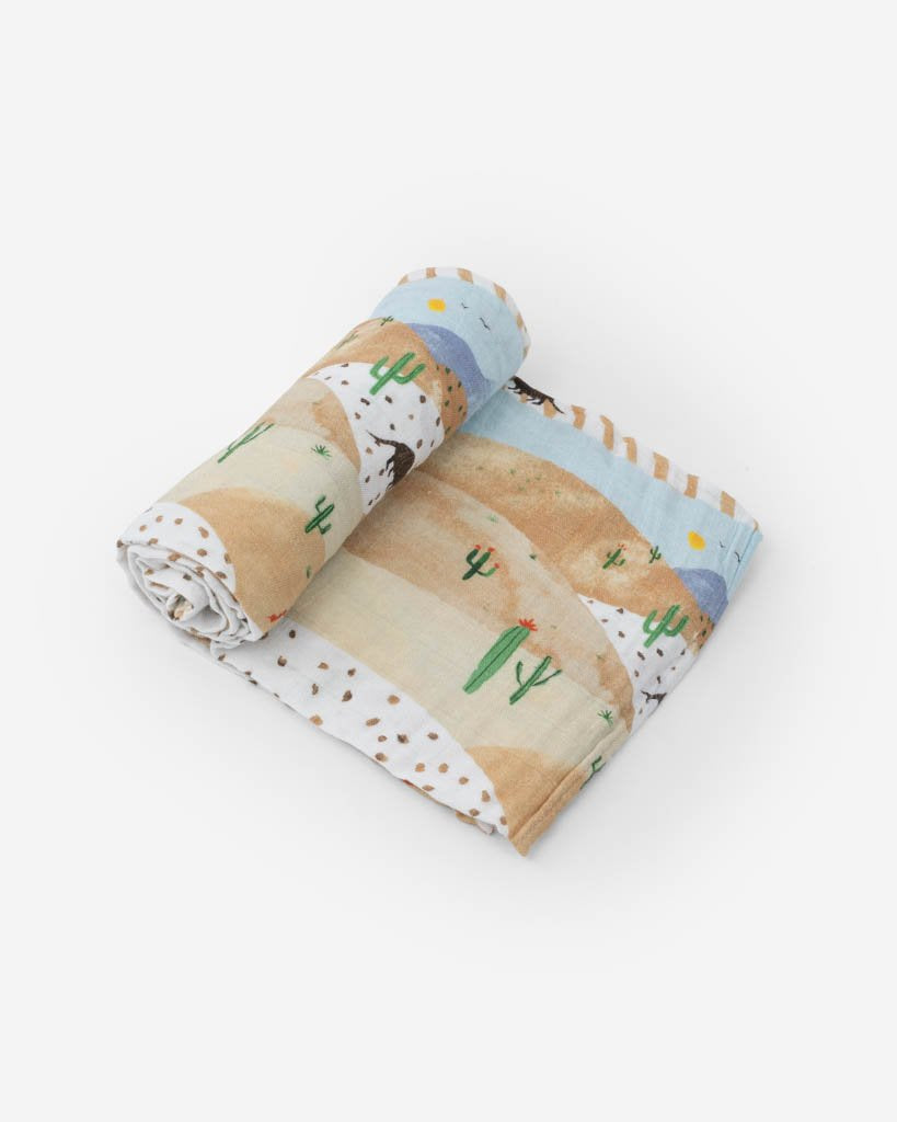 Cotton Muslin Swaddle Blanket
