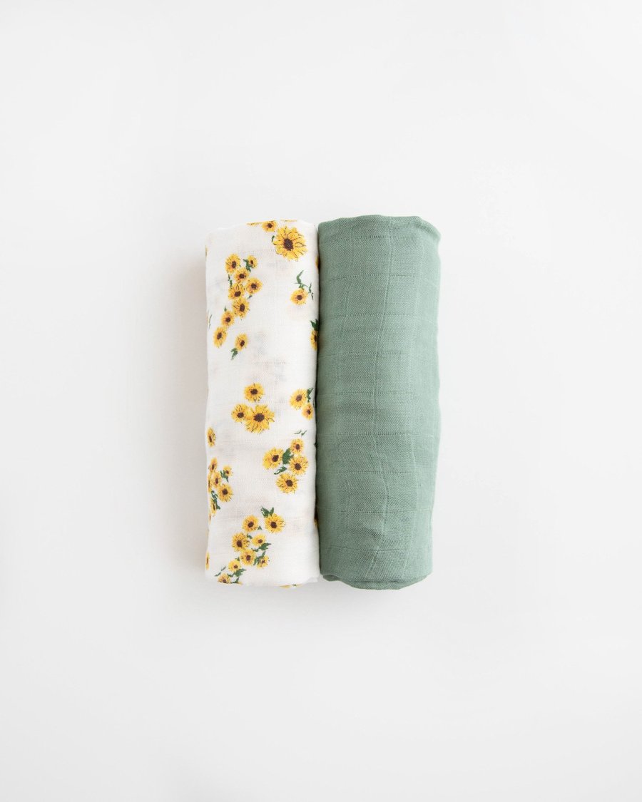 Deluxe Muslin Swaddle Blanket Set
