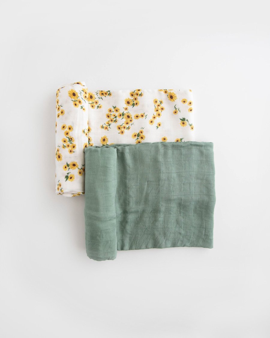 Deluxe Muslin Swaddle Blanket Set