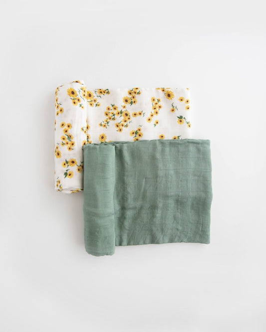 Deluxe Muslin Swaddle Blanket Set