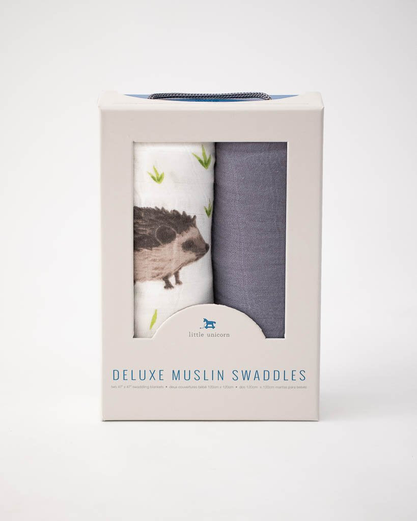 Deluxe Muslin Swaddle Blanket Set