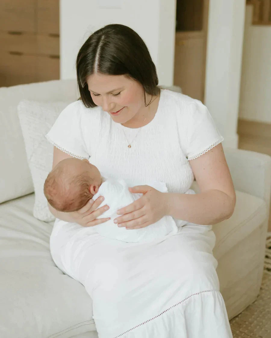 Organic Cotton Muslin Swaddle Blanket Set