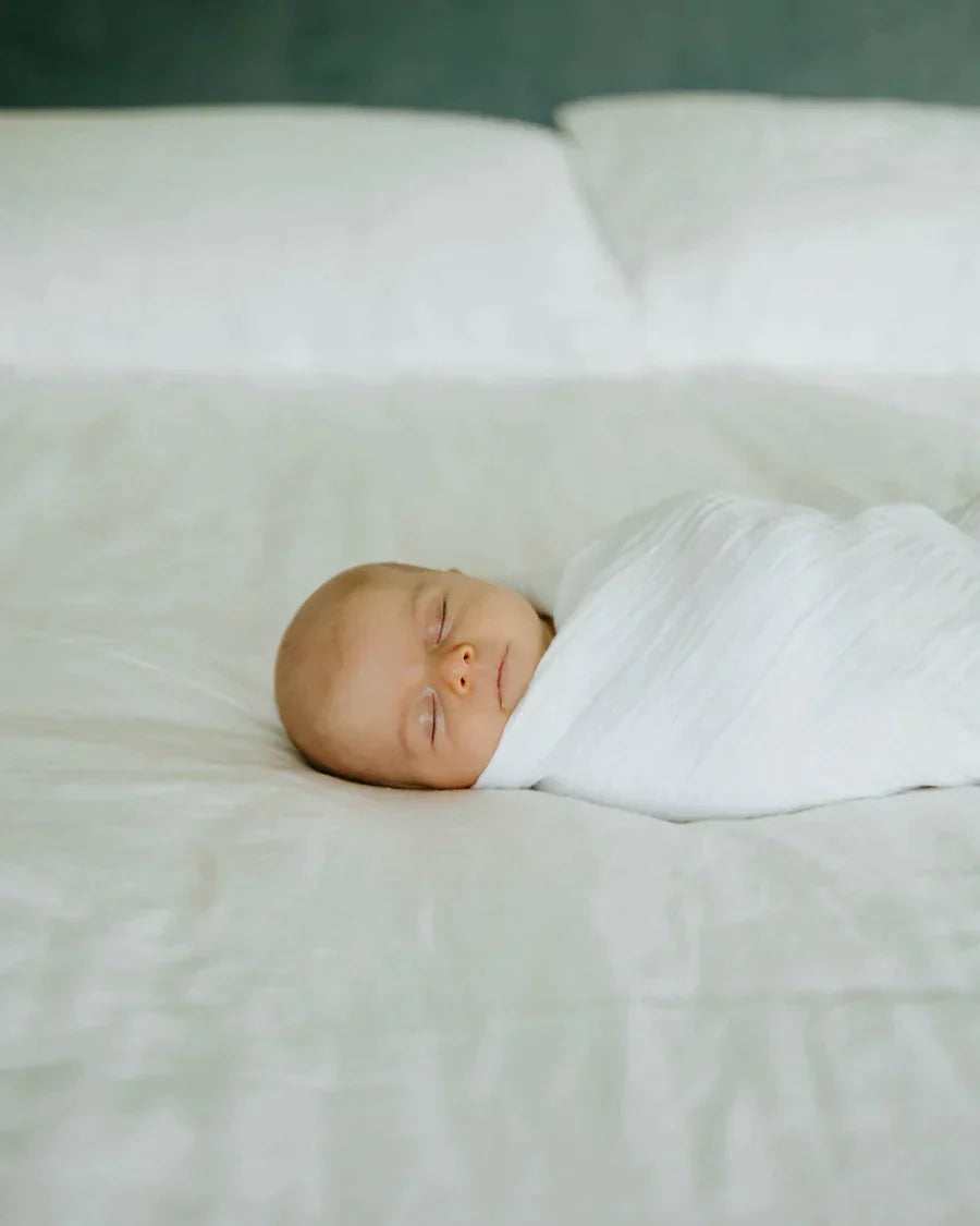 Organic Cotton Muslin Swaddle Blanket Set