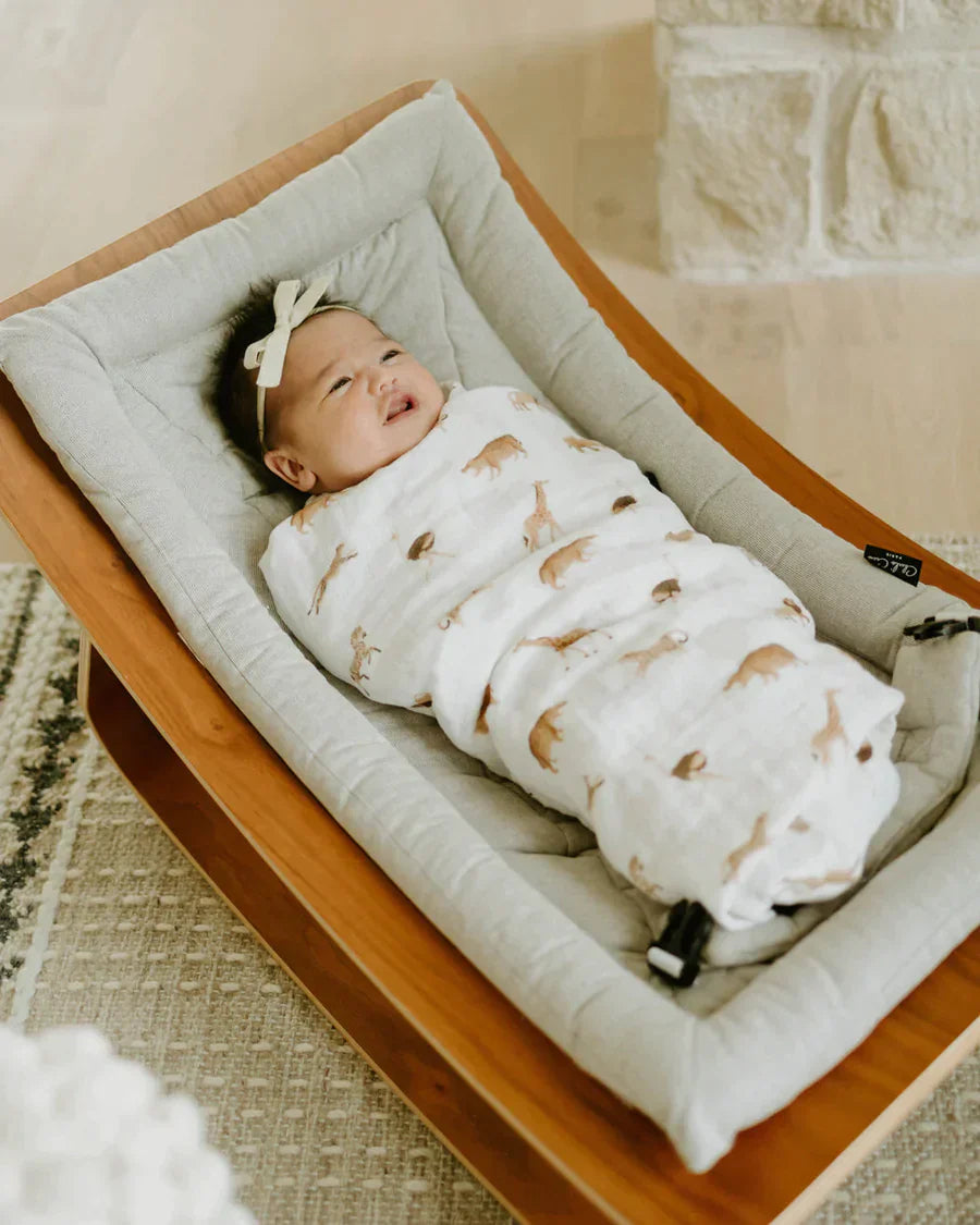 Organic Cotton Muslin Swaddle Blanket