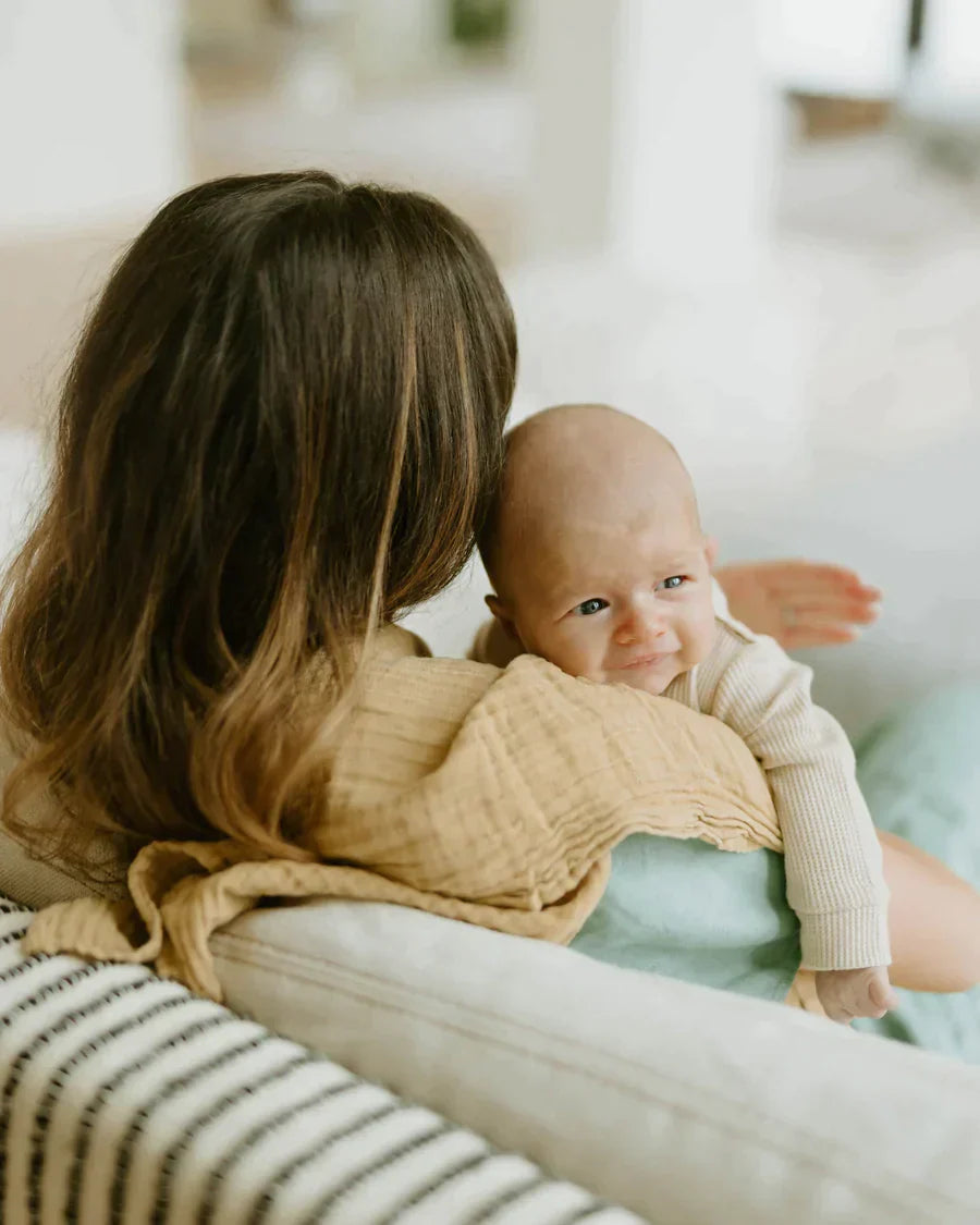 Organic Cotton Muslin Swaddle Blanket