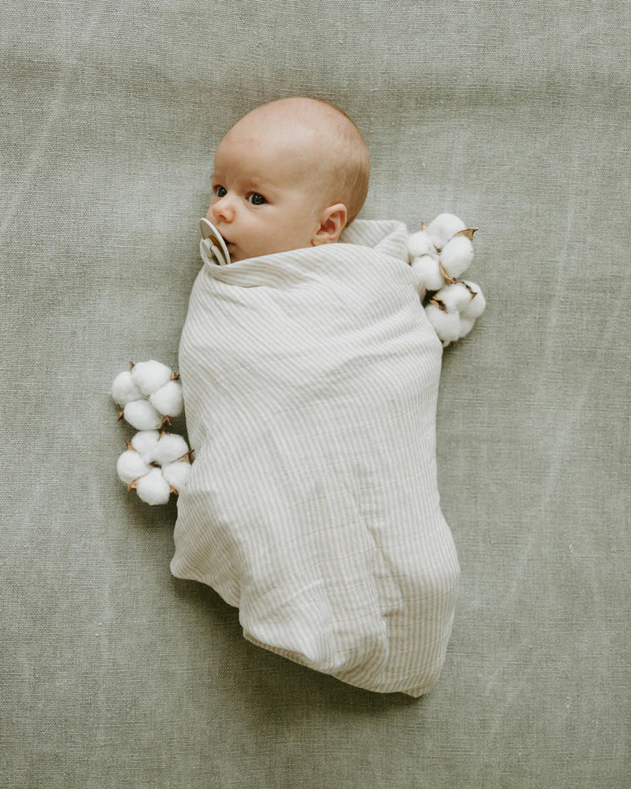 Organic Cotton Muslin Swaddle Blanket
