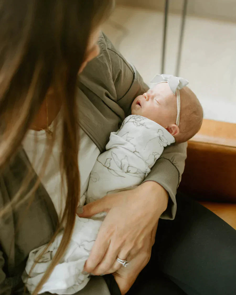 Organic Cotton Muslin Swaddle Blanket