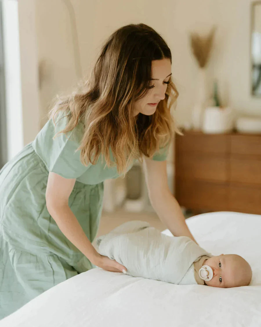 Organic Cotton Muslin Swaddle Blanket