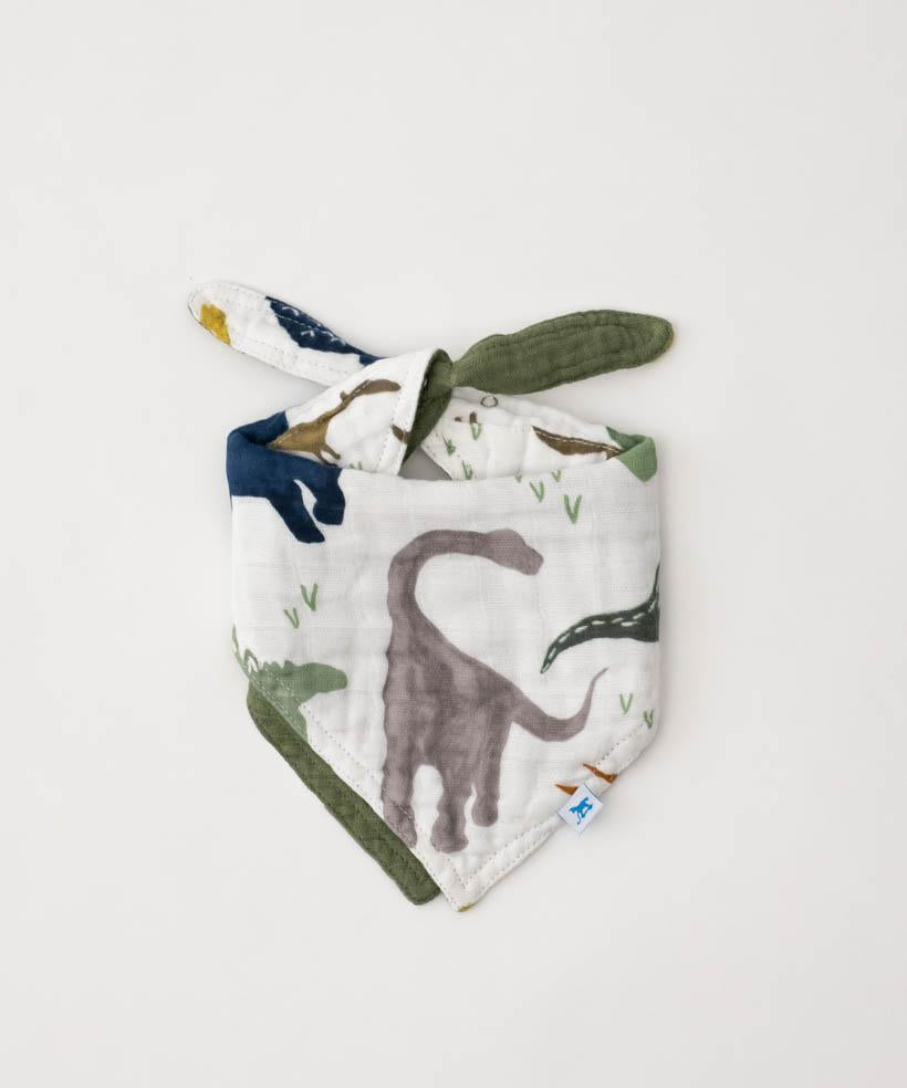 Cotton Muslin Reversible Bandana Bib