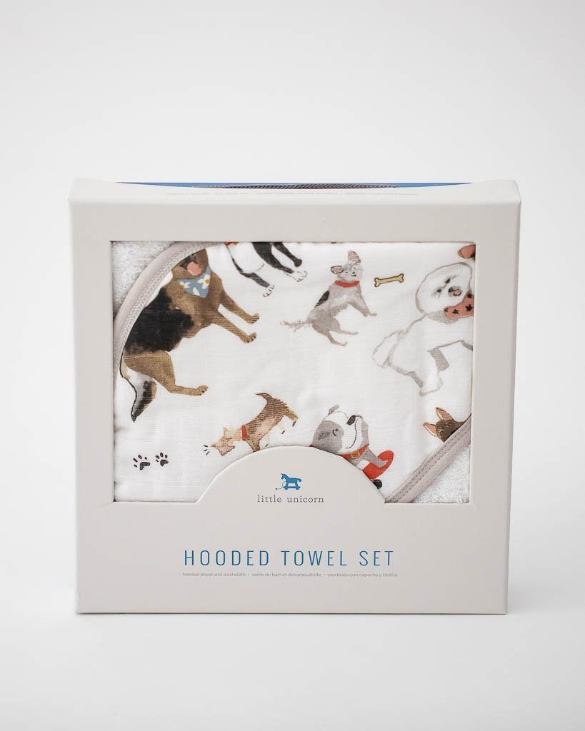 Hooded Towel & Washcloth Set