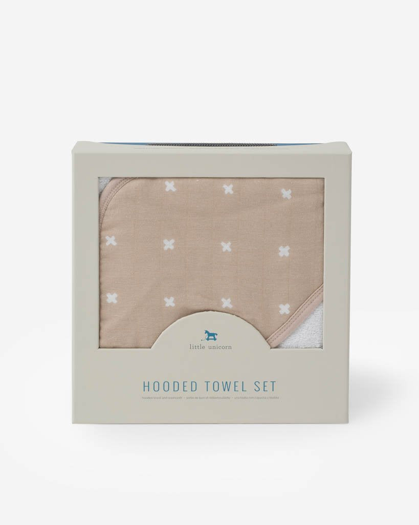 Hooded Towel & Washcloth Set