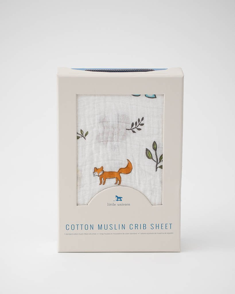 Cotton Muslin Crib Sheet