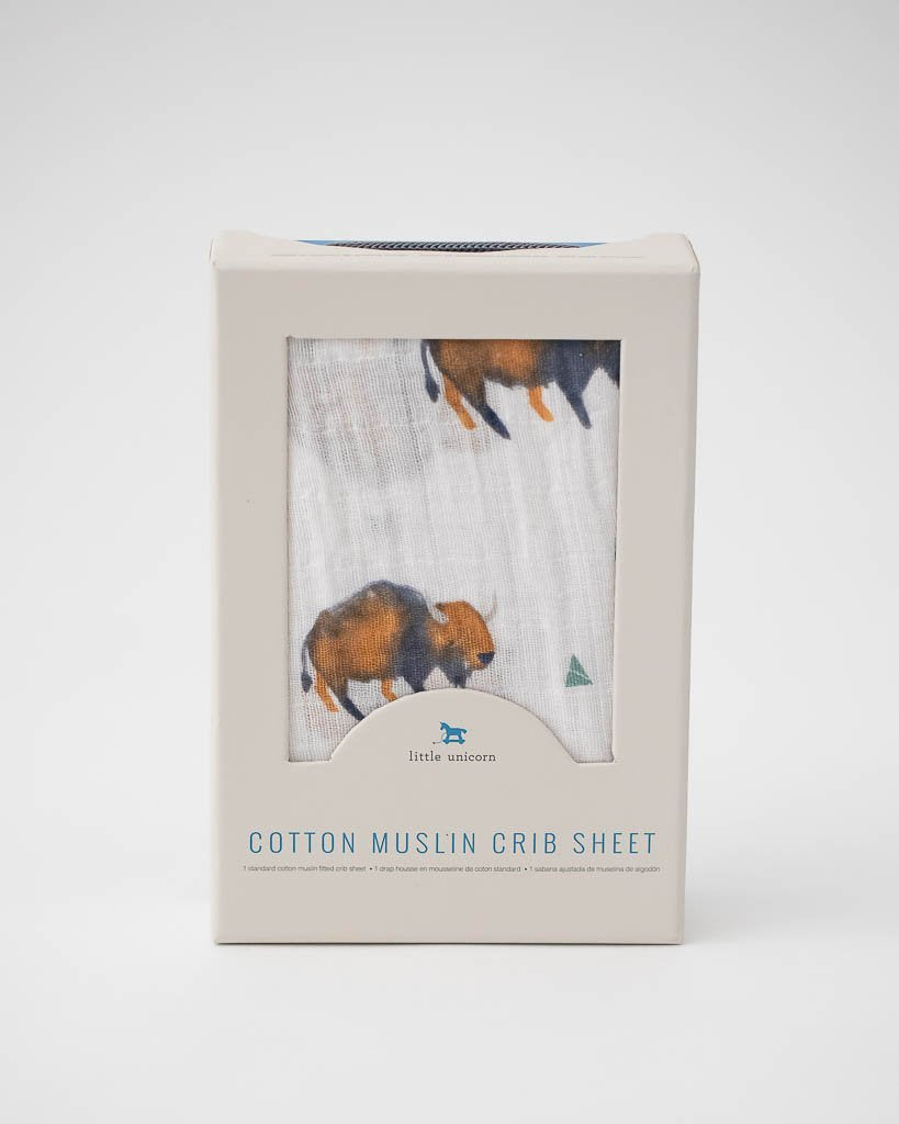 Cotton Muslin Crib Sheet