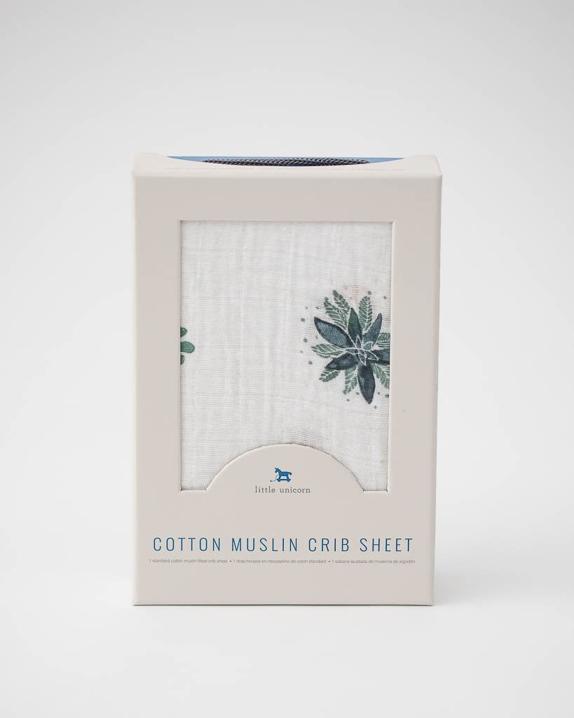 Cotton Muslin Crib Sheet