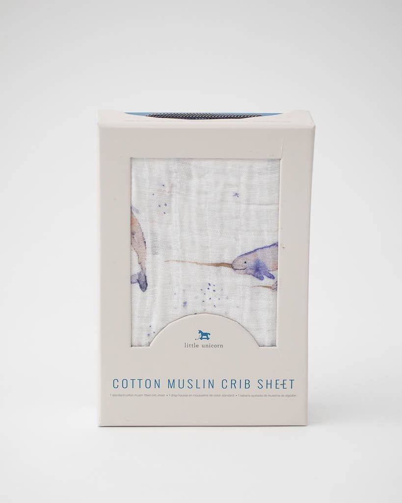 Cotton Muslin Crib Sheet