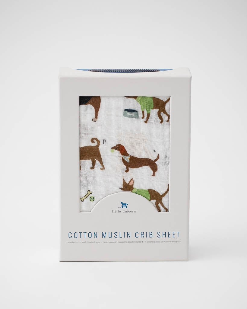 Cotton Muslin Crib Sheet