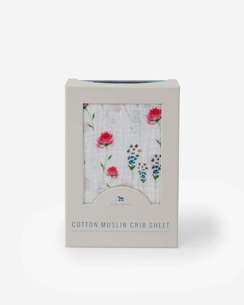 Cotton Muslin Crib Sheet