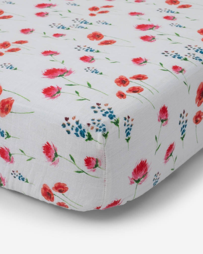 Cotton Muslin Crib Sheet