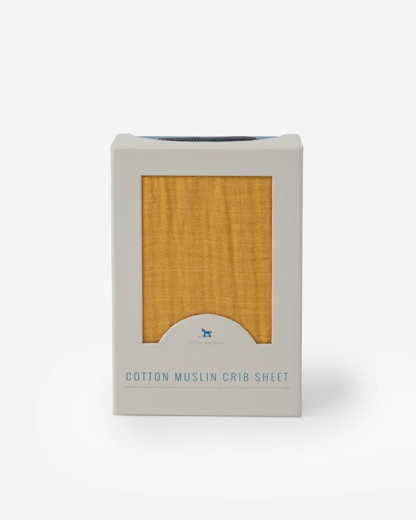 Cotton Muslin Crib Sheet