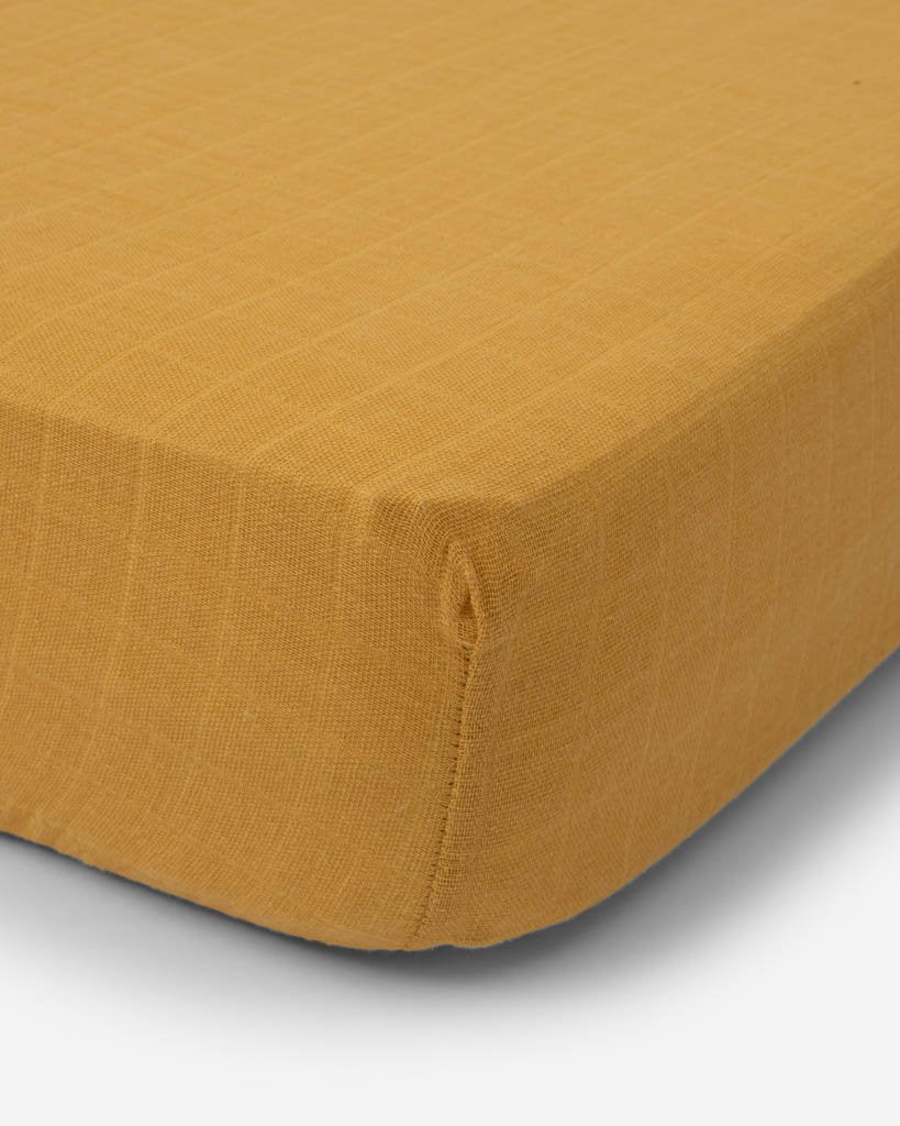 Cotton Muslin Crib Sheet