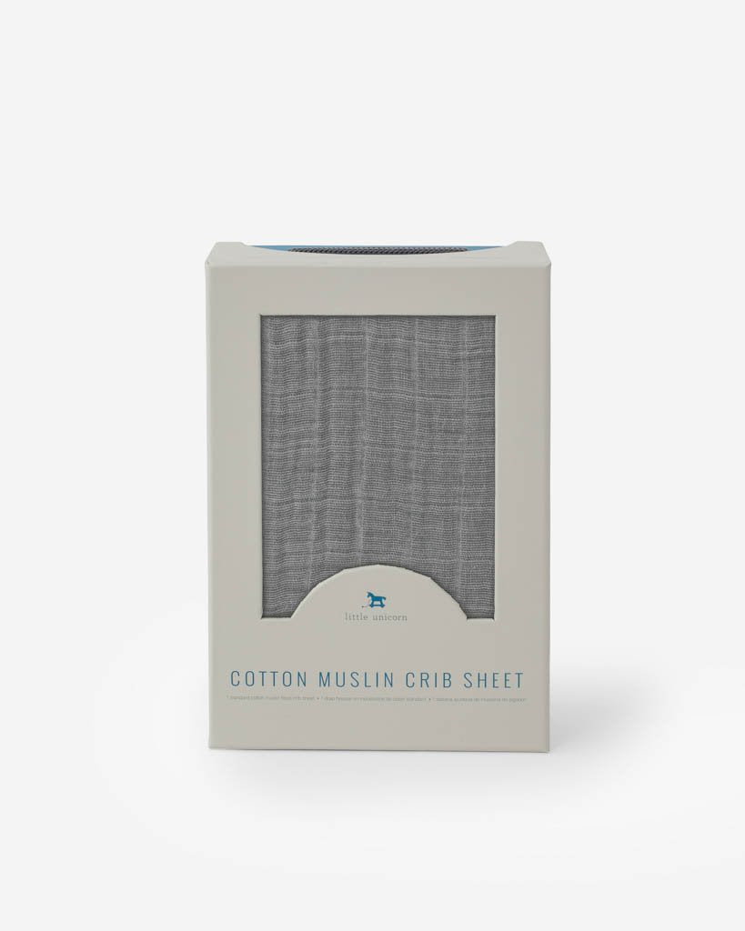 Cotton Muslin Crib Sheet