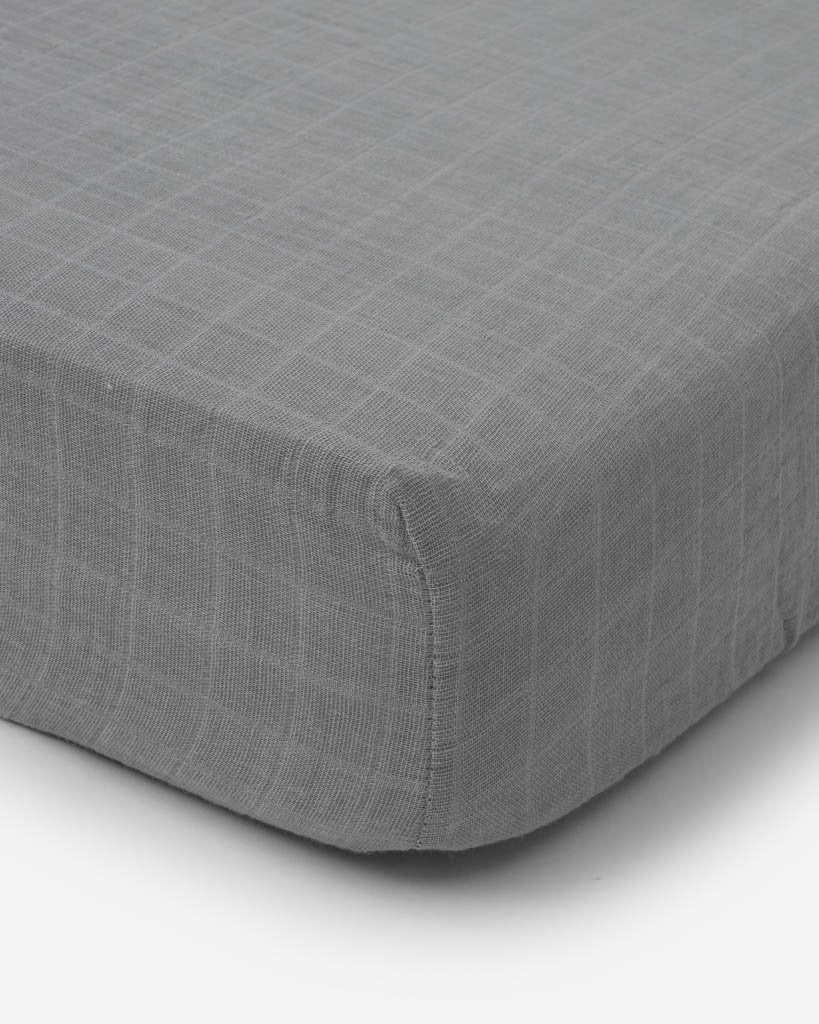 Cotton Muslin Crib Sheet