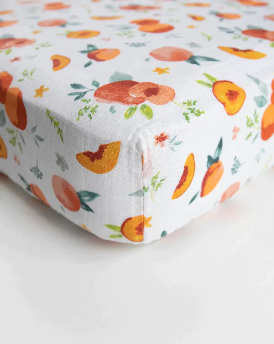 Cotton Muslin Crib Sheet
