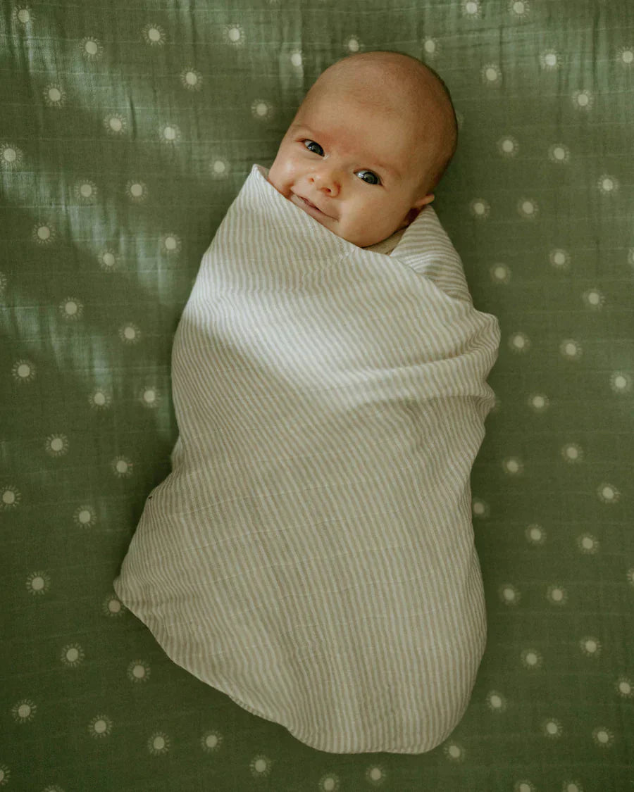 Organic Cotton Muslin Crib Sheet