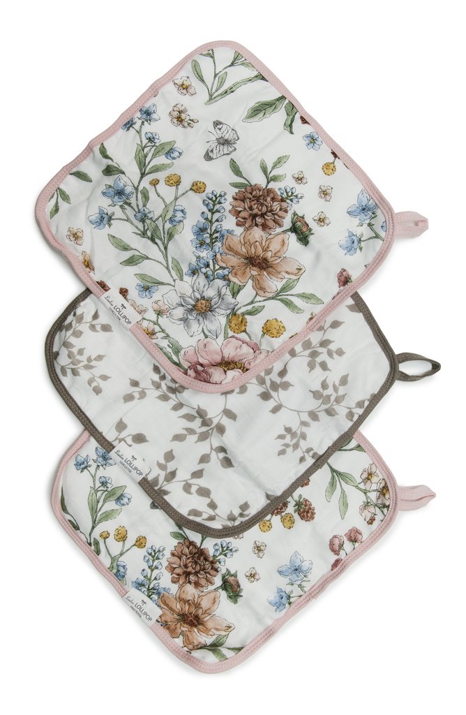 Washcloths 3-Pieces Set