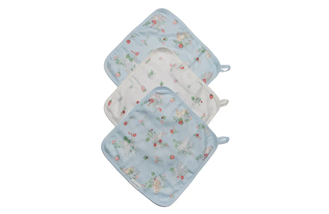 Washcloth 3-pieces Set