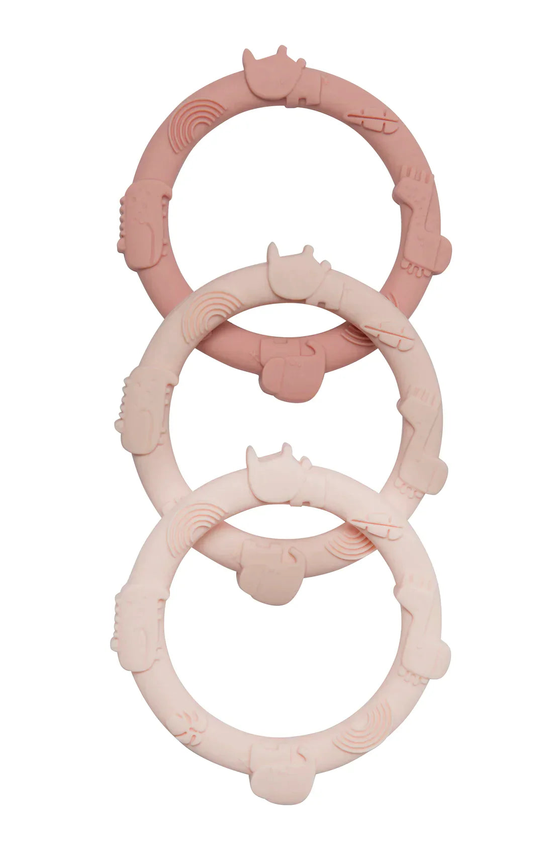 Wild Teething Ring Set
