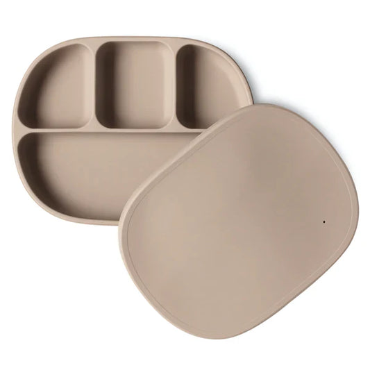 Silicone Suction Divider Plate + Lid