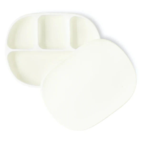 Silicone Suction Divider Plate + Lid