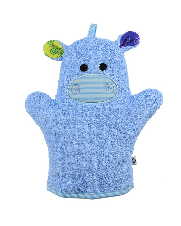 Baby Snow Terry Bath Mitt 0-18M