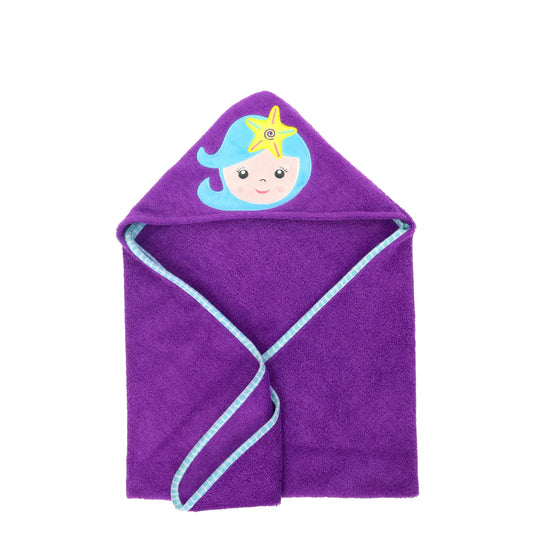 Baby Snow Terry Hooded Bath Towel 0-18M