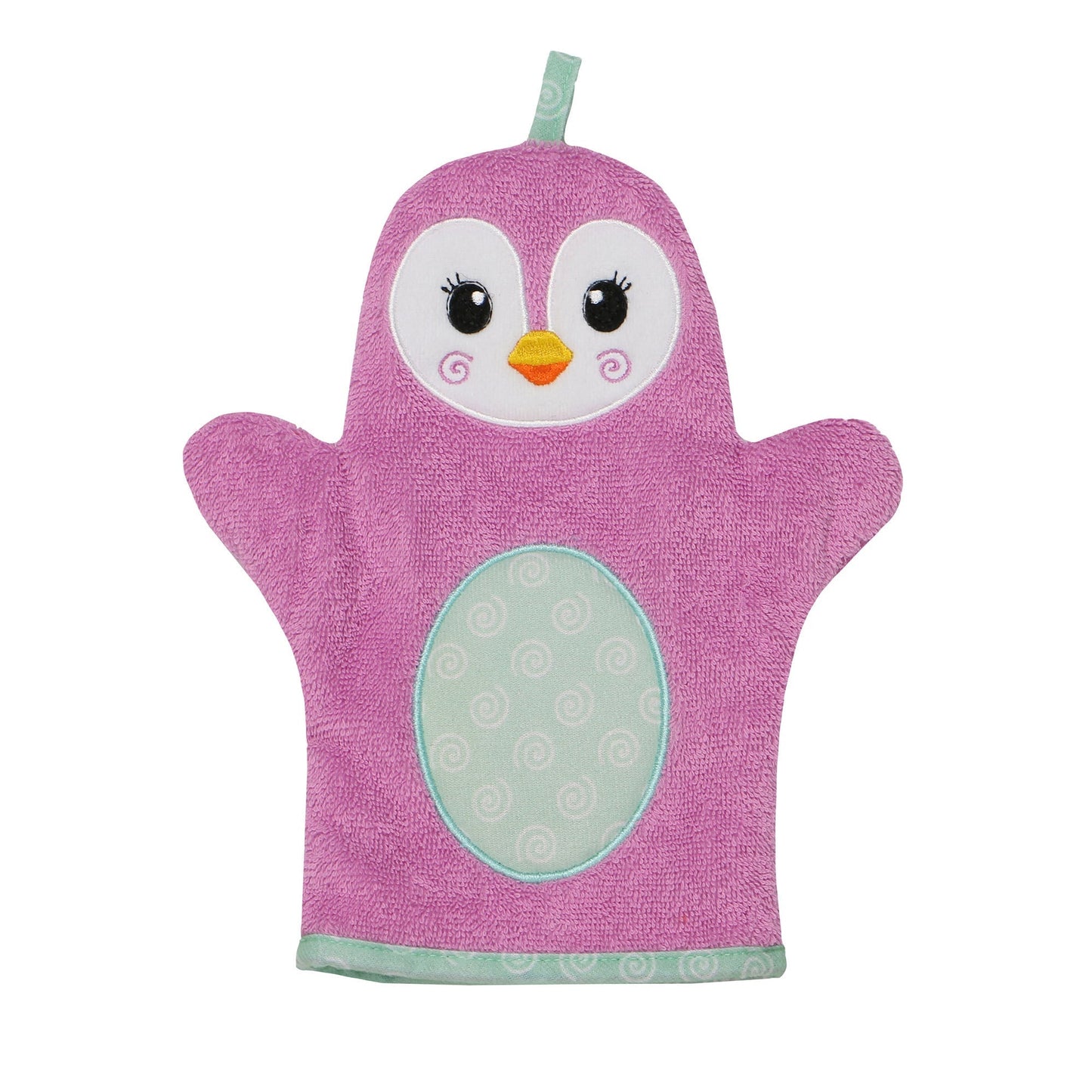 Baby Snow Terry Bath Mitt 0-18M