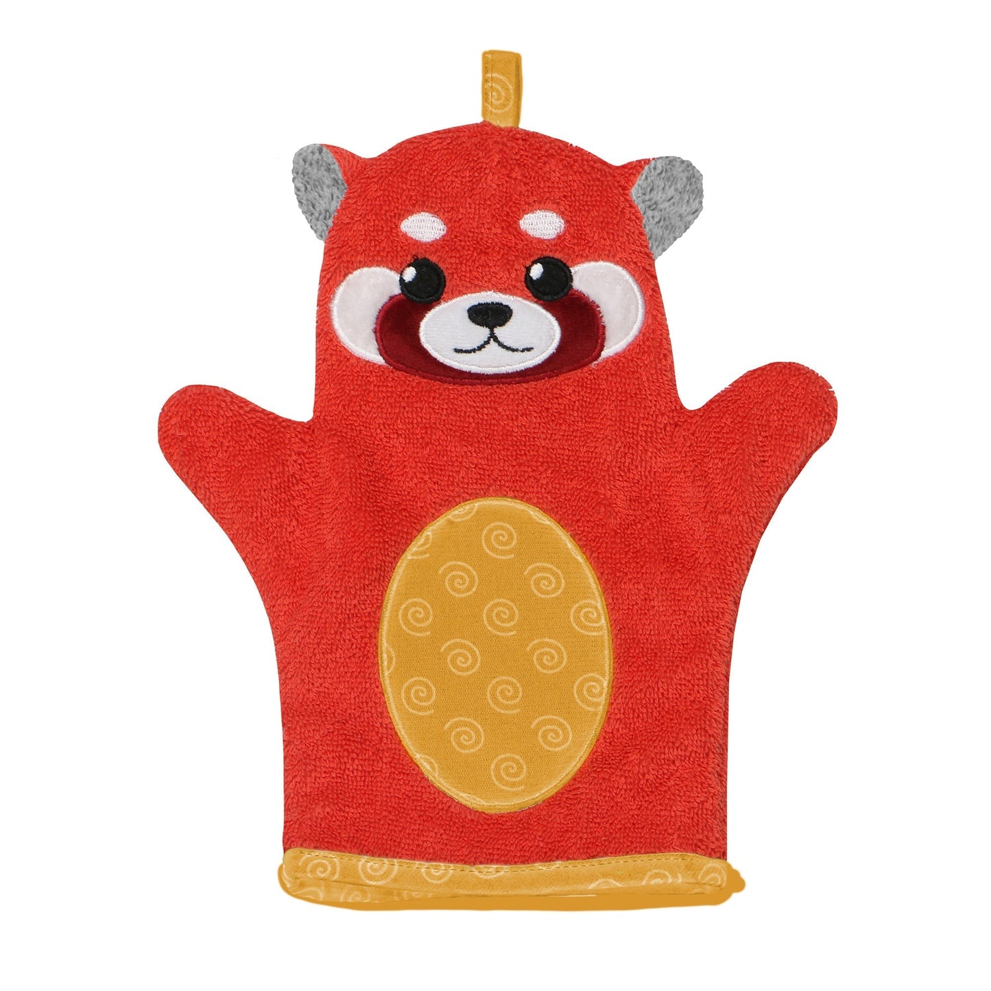 Baby Snow Terry Bath Mitt 0-18M