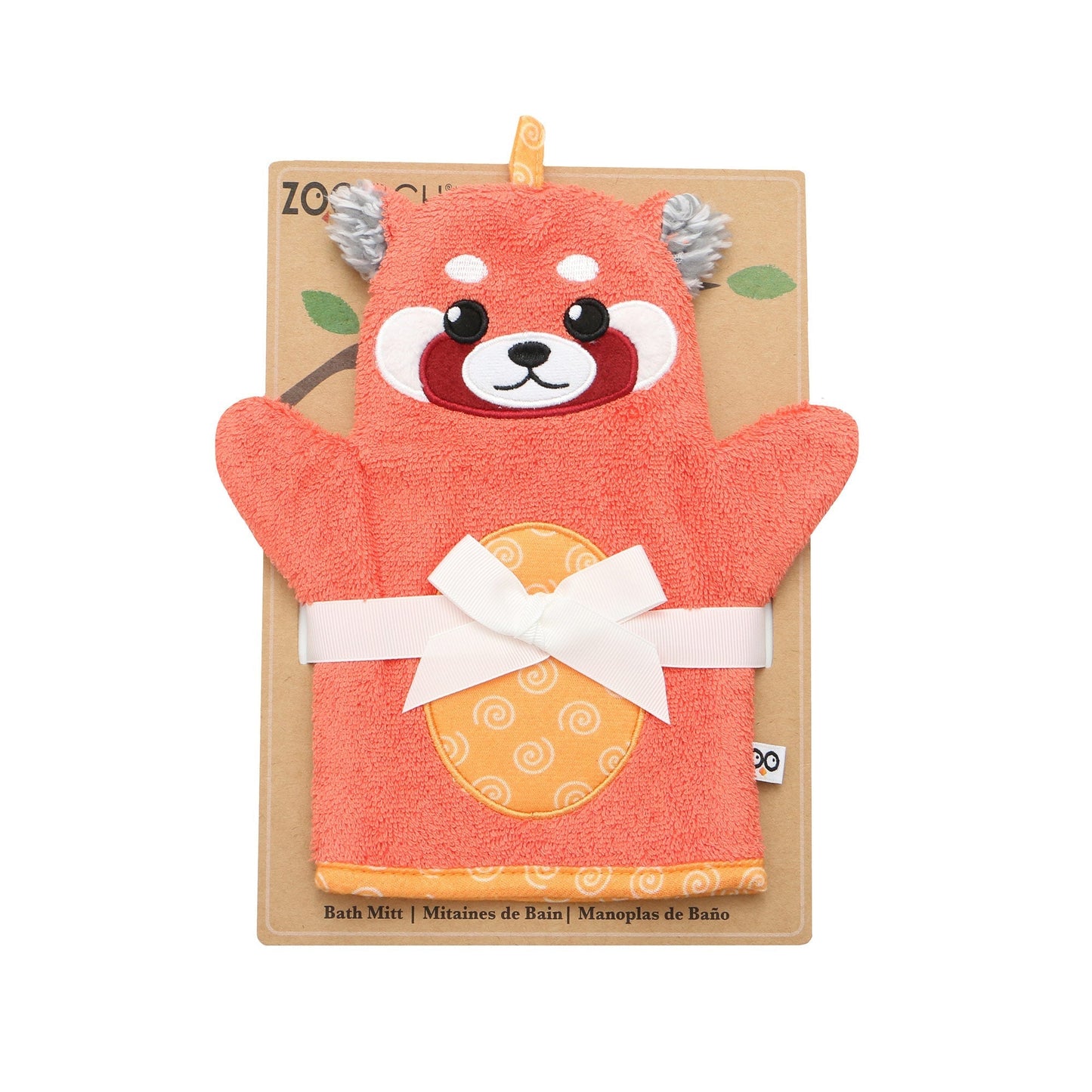 Baby Snow Terry Bath Mitt 0-18M