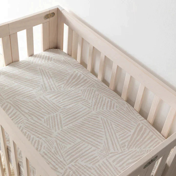Mini Crib Sheet Organic Muslin Cotton