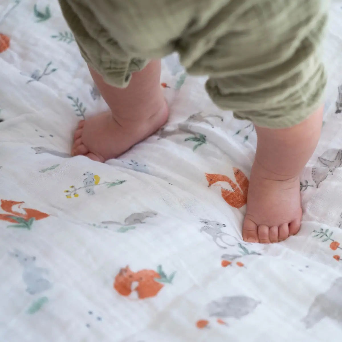 Cotton Muslin Swaddles 4pk