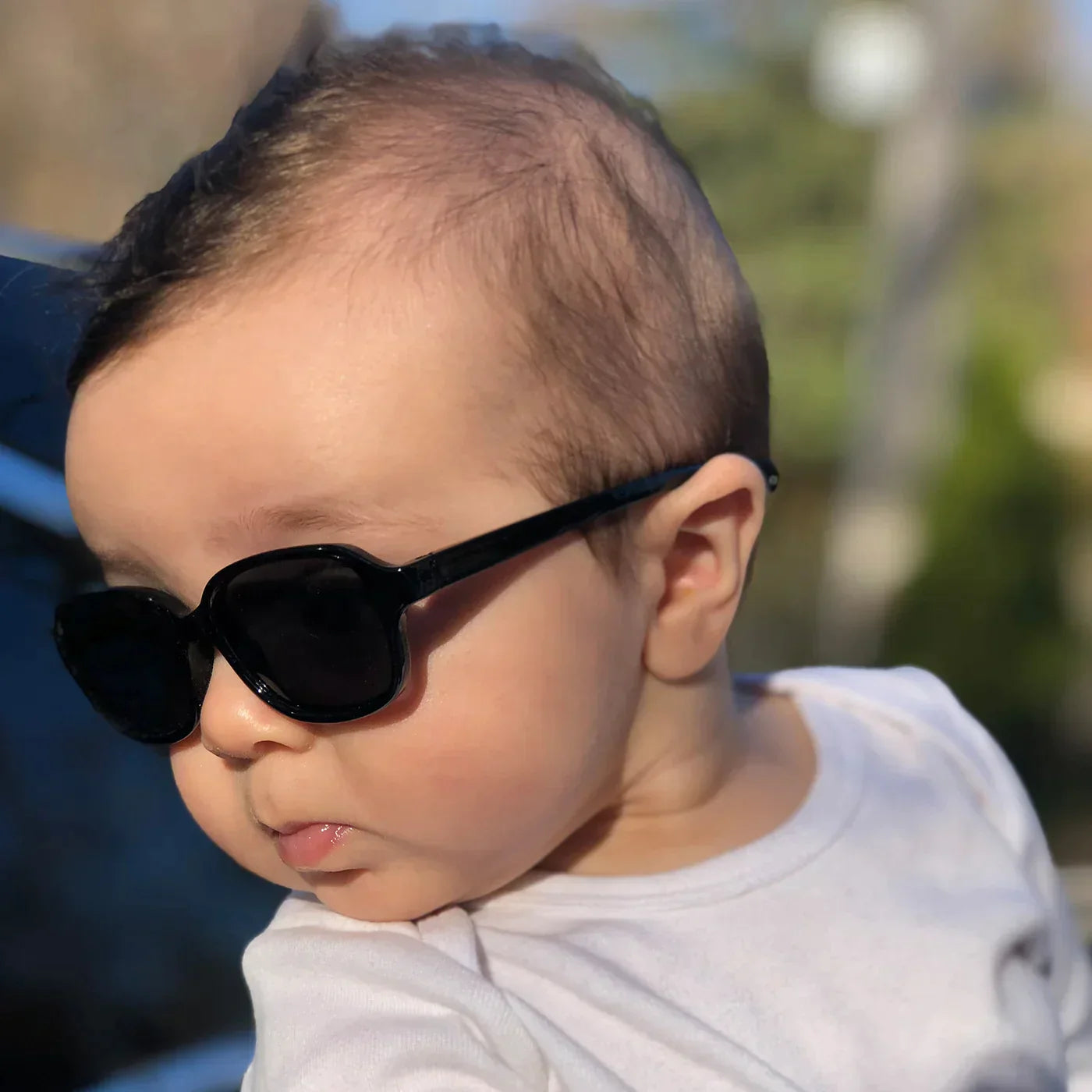 Sunglasses - Glossy Black 2-24 months