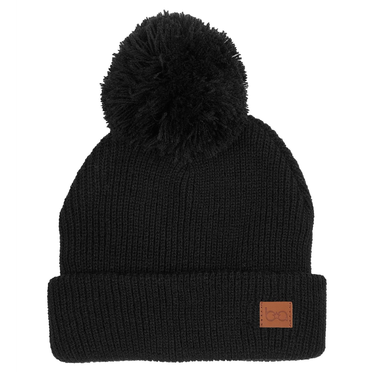 PomPom Toque Black