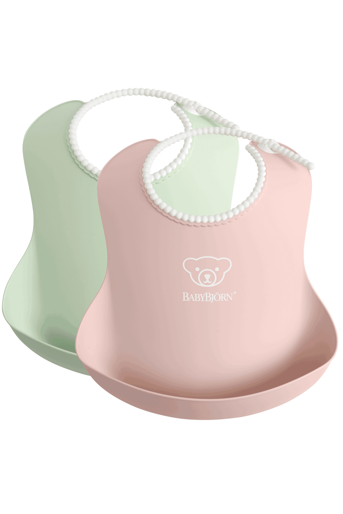 Baby Bib 2 Pack Powder