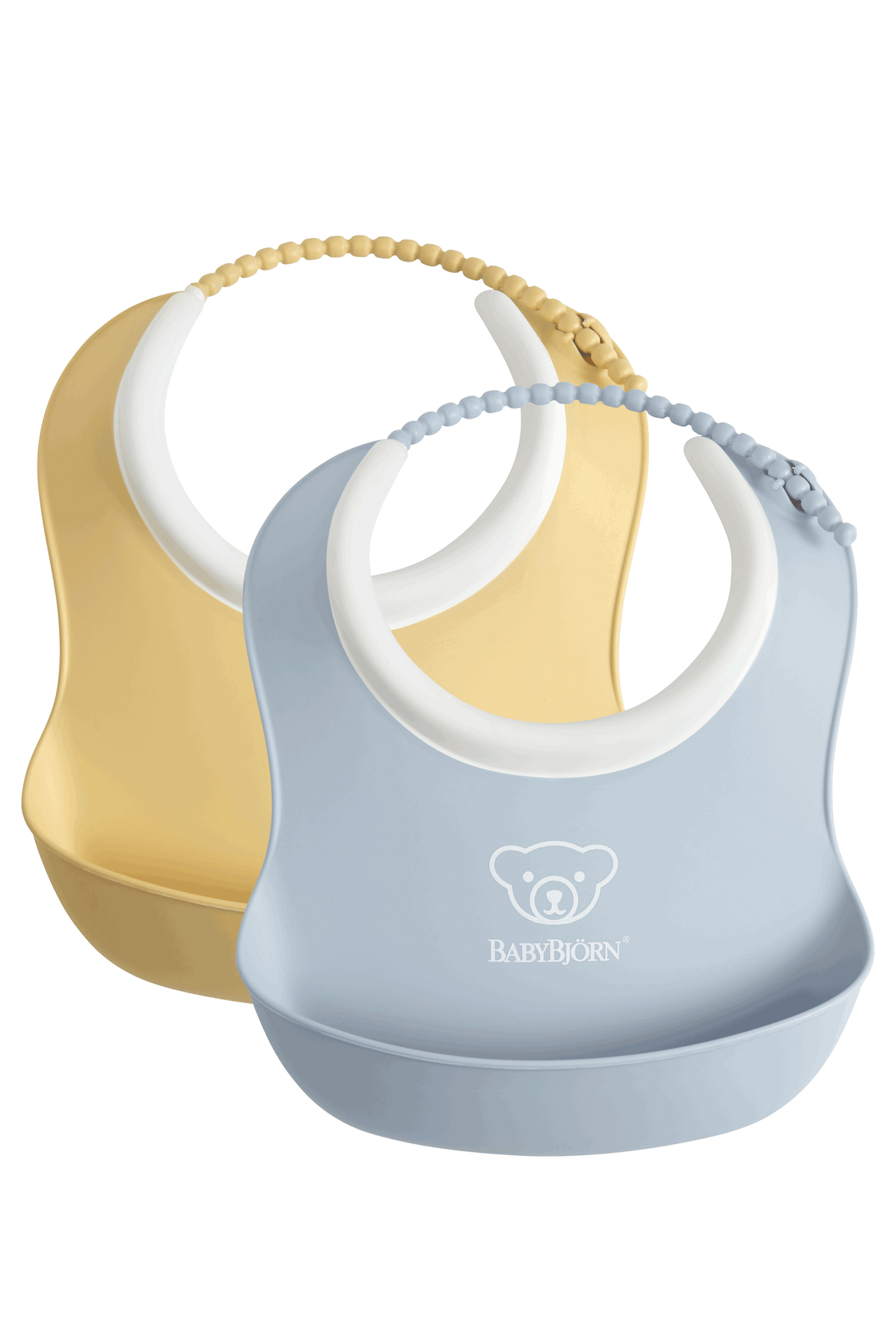 Small Baby Bib 2 Pack Powder