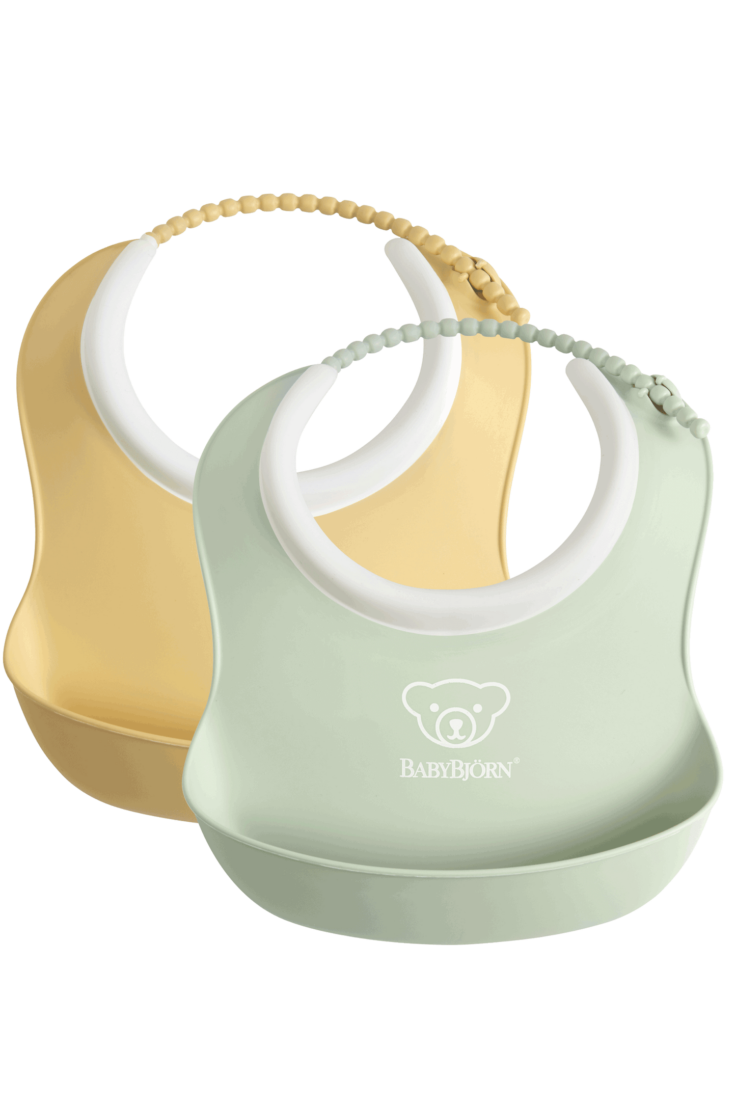 Small Baby Bib 2 Pack Powder